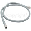 Baumatic 2mtr. Drain Hose 17mm End With Slight Angle End 30mm, Internal Dia.s'