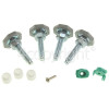 LG WD12124RD Adjustable Feet