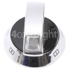 Rangemaster 7034 Tecnik 90 Ceramic Black Hob Control Knob