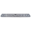 Rangemaster 7269 90 DF NG FSD Double Oven Green/Brass Control Panel Fascia
