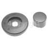 Kenwood SB055WG Control Knob With Bezel - Silver