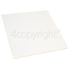 Sharp R2285 Oven Tray : ( White Glass With Gasket Around Edge ) 330X330MM