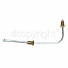 Rangemaster 7302 110 DF NG FSD White/Chrome Pipe Assembly