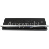 Rangemaster 8052 110 DF NG FSD black/chrome Grill Door Outer Panel