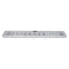 Rangemaster 9882 100 DF NG FSD silver/chrome Fascia Control Panel