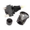 Creda 41252 Push Button Ignition Switch Round Kit - Brown : 2tag