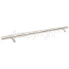 Rangemaster 9242 FS Fridge Freezer 60/40 - RH Hinge - cream/chrome Fridge Door Handle