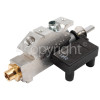 Rangemaster Auxilliary (Small Burner) Gas Tap Kit P030933 81519 765 BSI PMAX 57.5 CE, Cut Out 5mAmaxi T125deg 110-220VAC