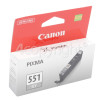 Canon Genuine CLI-551GY Grey Ink Cartridge - 6512B001