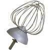 Kenwood KM560 Chef Aluminium 9 Wire Balloon Whisk - New Circlip Shaft
