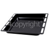 Indesit FI 20.B IX Oven Tray - Black : 446x364mm X 56mm Deep