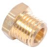 Rangemaster 5694 110 LPG Black 1/4 Tube Nut Brass