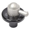 Delonghi PX906 Cooker Control Knob - Black / Silver