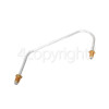 Rangemaster 8471 110 Auto NG Cranberry/Brass Pipe Assy - Hotplate Rh Front