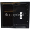 Rangemaster 9470 Classic 110 Lidded DF/NG FSD Black/Chrome Warming Plate