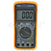 Mercury Professional Ac/Dc Digital Multimeter 600V 2MA - 10A Safety Tester PPE
