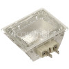 C2151SS Halogen Rectangular Lamp Socket 25W 230/240V