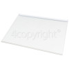 Indesit 3D T Fridge Upper Glass Shelf Assembly : 594x431mm