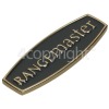 Rangemaster 6923 110 HOOD Electric stainless steel/chrome Rangemaster Badge