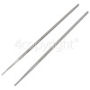 McCulloch 2-10 FLO002 Round File 4.0mm (Pack Of 2)