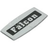 Rangemaster 4458 SXS 663 FRIDGE FREEZER BLACK/CHROME Rangemaster Name Badge
