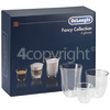 Delonghi KG59 Fancy Collection Gift Box - Pack Of 6 Glasses