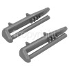 Beko D3421FS Rear Basket Rail Cap (Pack Of 2)