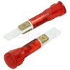 Rangemaster 5670 90 DF NG Black Red Signal / Indicator Lamp