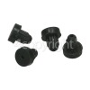 Gorenje Rubber Pan Support Feet - Pack Of 4