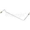 Rangemaster 8473 110 NG FSD Cranberry/Brass Pipe Assy - Triple Ring Burner