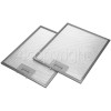 Metal Mesh Cooker Hood Grease Filter (Pack Of 2) : 320x260mm