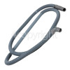 Electrolux 2. 54M Drain Hose : Both Right Angle End 21mm And Sraight End 21mm Internal Dia.s