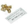 Rangemaster LPG Gas Injector Conversion Kit