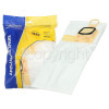 Vorwerk / Folletto / Kobold Microfibre Hepa Filter Dust Bag (Pack Of 6) - BAG366