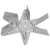 Bauknecht BBSC2000BR-GB Fan 6 Blade 150mm Dia. D-shaft Small