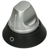 Hotpoint CH10750GF S Hob/Grill Control Knob - Silver