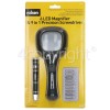 Rolson 6 LED Magnifier & 9-in-1 Precision Screwdriver