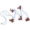 Rangemaster 8252 hotplate NG black/gloss Gas Ignition 5 Micro Switch Chain / Wiring Assembly