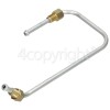 Rangemaster 8478 110 LPG FSD Cranberry/Chrome Pipe Assy Rhf - Hotplate - Fsd