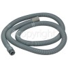 Indesit DIF 04 UK 1.75m Drain Hose Straight (special)