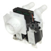 Siemens Cold Water Double Inlet Solenoid Valve : 180Deg. With 10.5 Bore Outlets