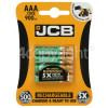 JCB AAA NiMH Rechargeable Batteries (Ready To Use)