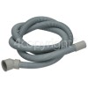 Bauknecht GCX 5521 1.890Mts. Drain Hose 18mm End With Right Angle End 28mm, Internal Dia.S'