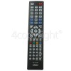 Toshiba DVR17KB Compatible TV Remote Control