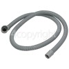 Gorenje GV60010 1.65mtr. Drain Hose 21mm End With Right Angle End 30mm, Internal Dia.s'