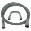 Care+Protect 1.5m Washing Machine / Dishwasher Straight Drain Hose 19x24mm Diameter