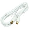 Wellco Co-Axial Gold Plug To Plug Lead - 2m