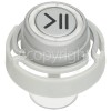 Hotpoint Start / Pause Push Button - Silver