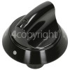 Hotpoint ARG60X Main Oven Control Knob - Black