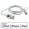 Apple iPad 1.0m Lightning & Micro USB Cable - White